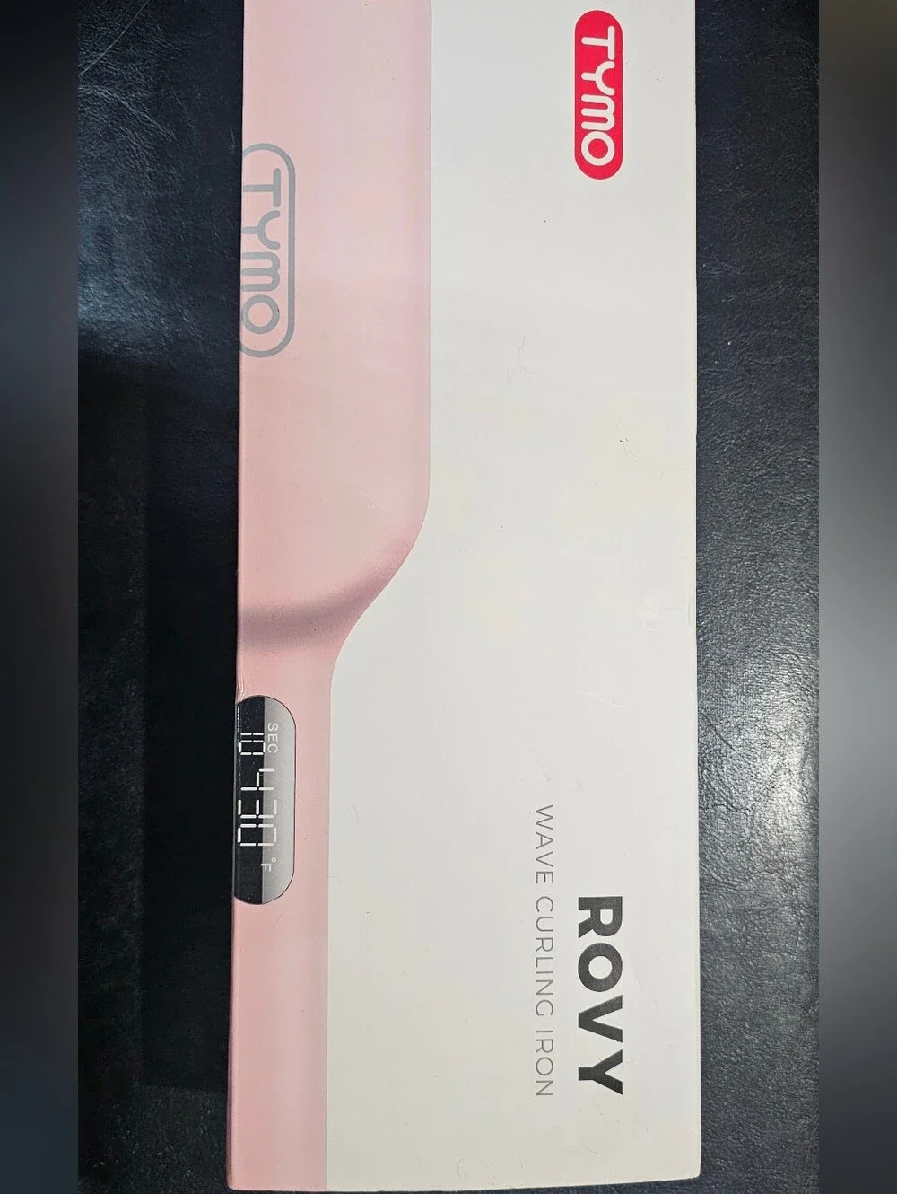 TYMO Rovy Digital Pink Wave Curling Iron - Instant Waves